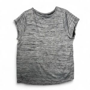 Gray Women's Active 2XL Top Cinch Back